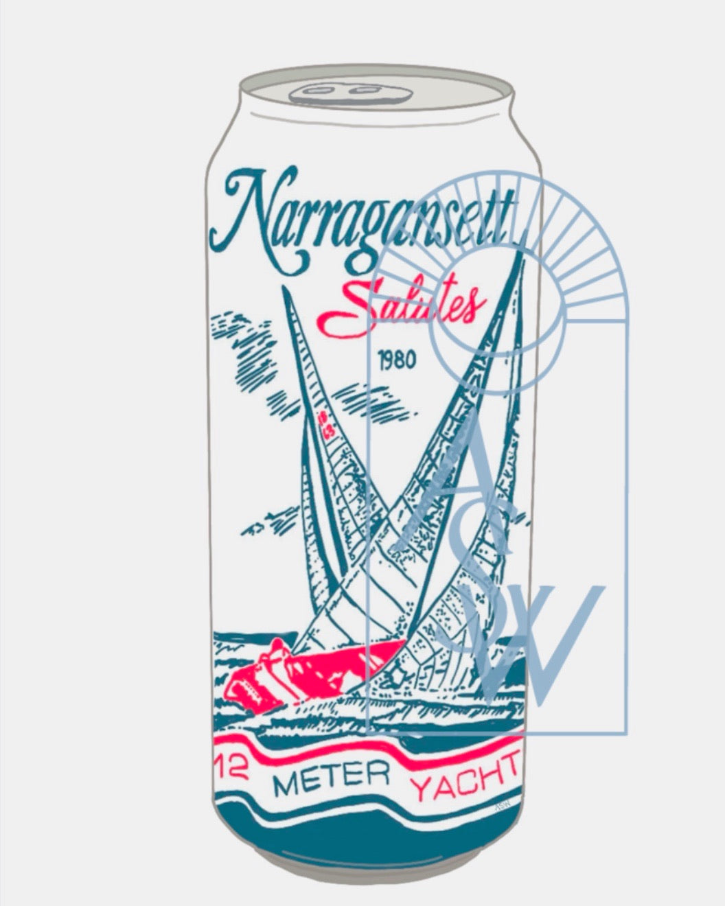 Narragansett Salutes Illustration
