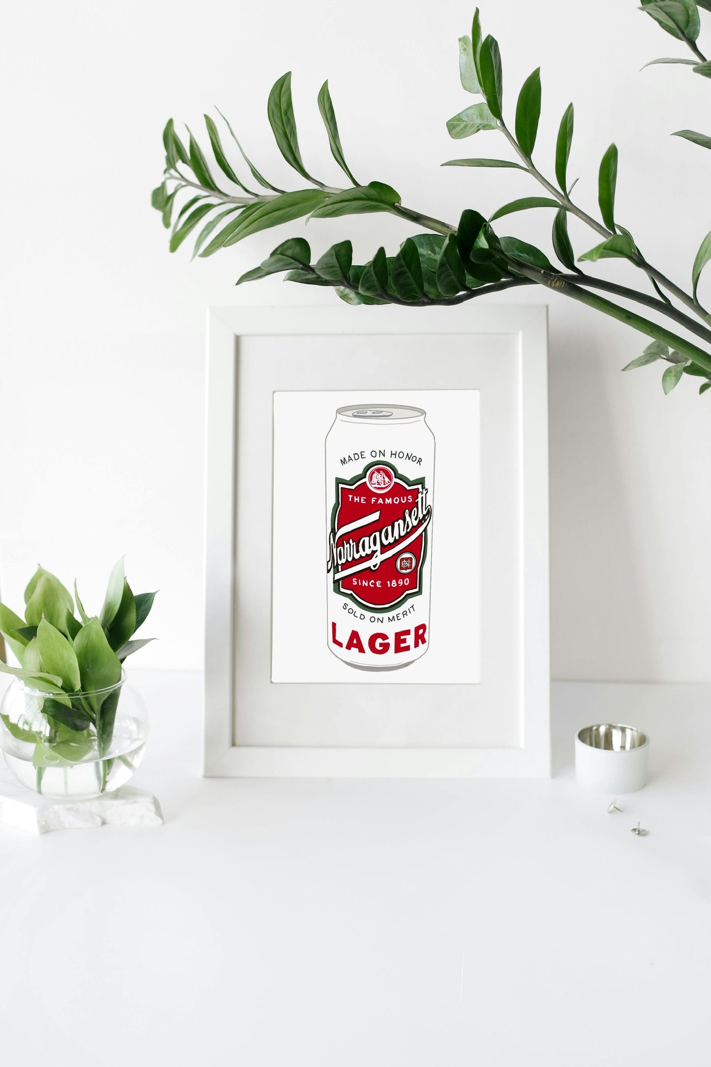 Narragansett Can Illustration